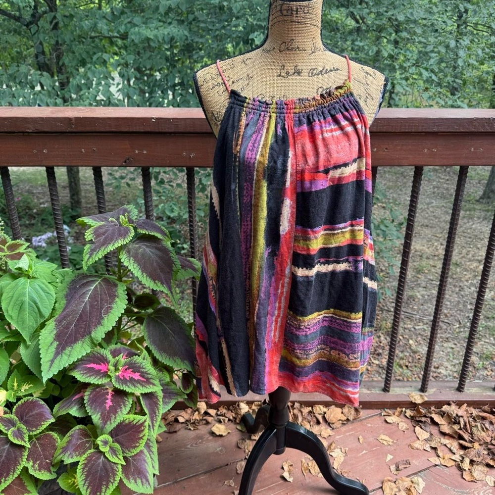Free People Boho Multicolored Dress